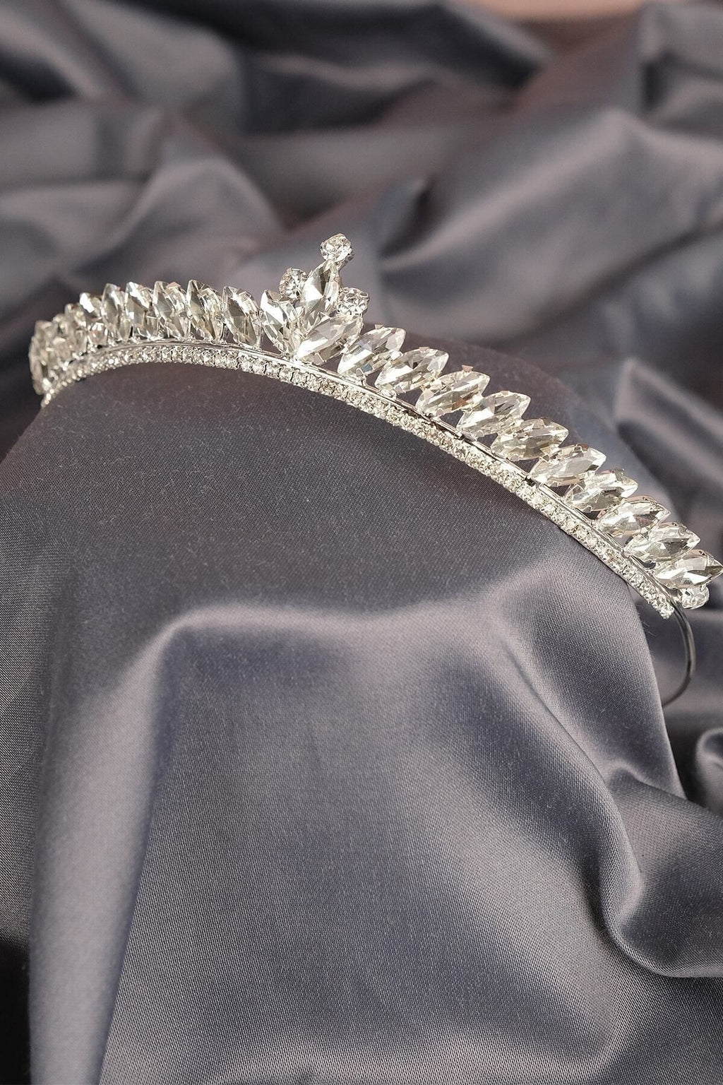Gelin Nikah Aksesuarı Ve Düğün Aksesuarı I?nce Mekik Taşlı Gelin Kına Tacı