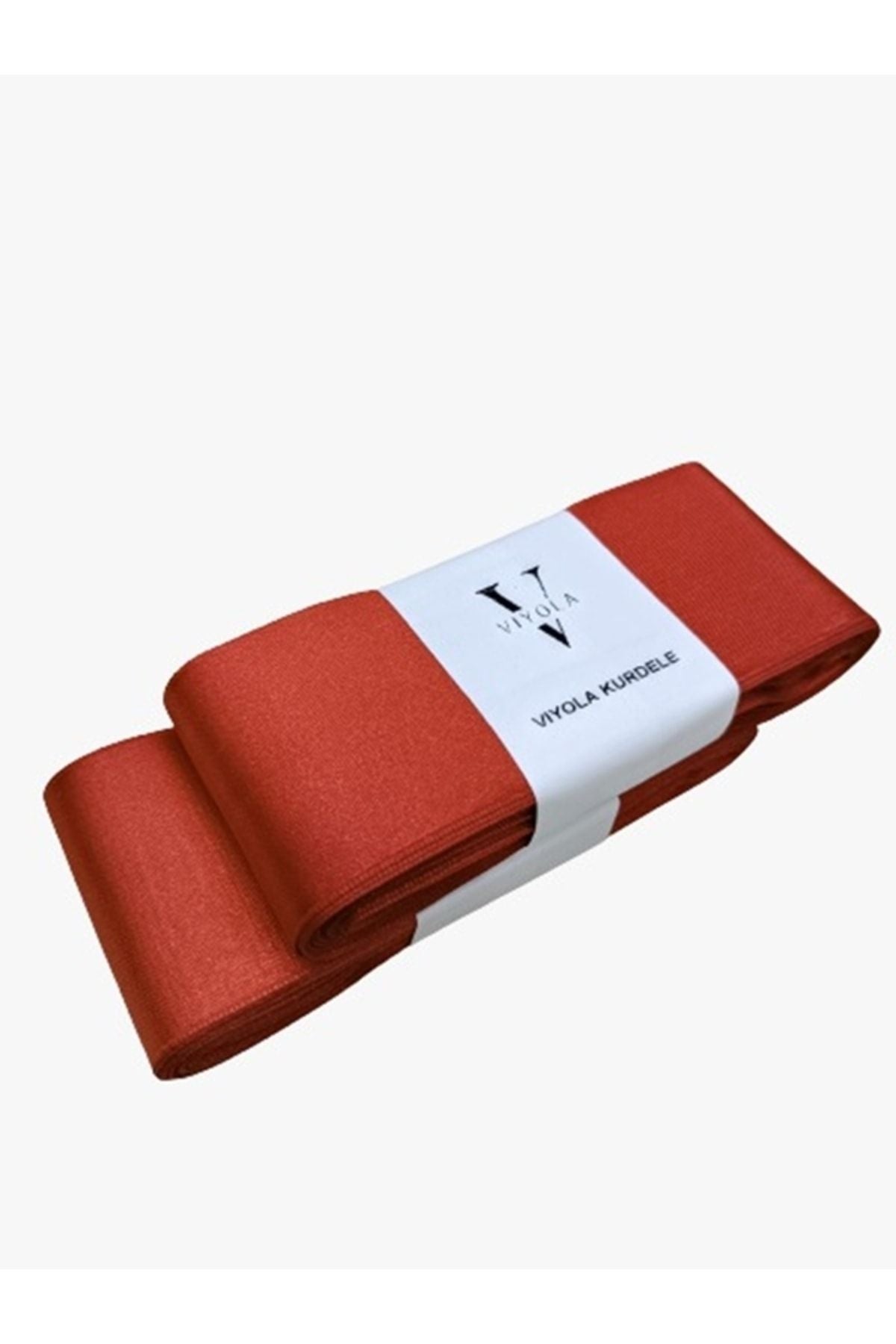 Vıyola Kırmızı Saten Kurdele 6cm 10mt