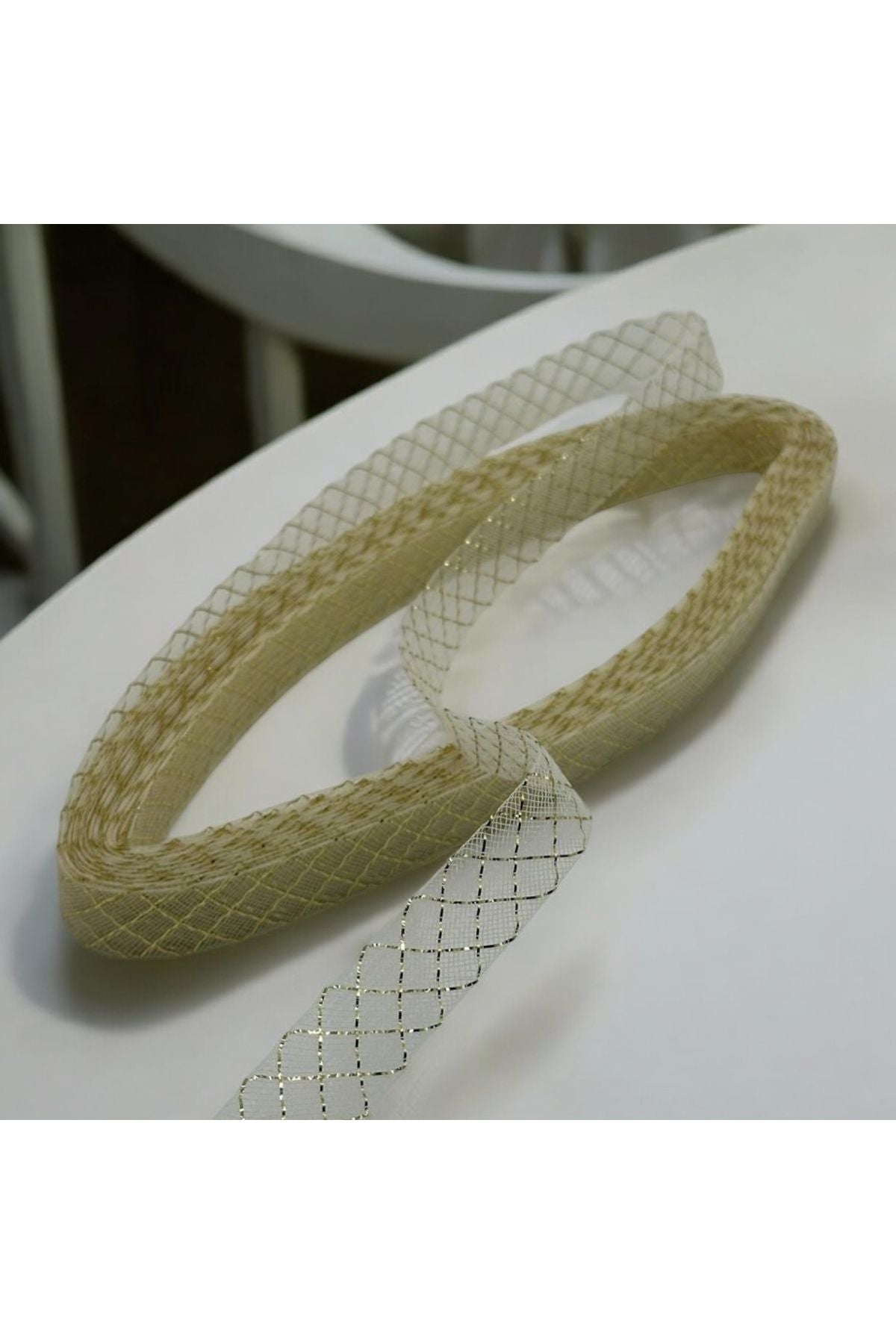 Gren Kurtele Simli 2cm , 22 Metre , Süsleme Kurdelesi