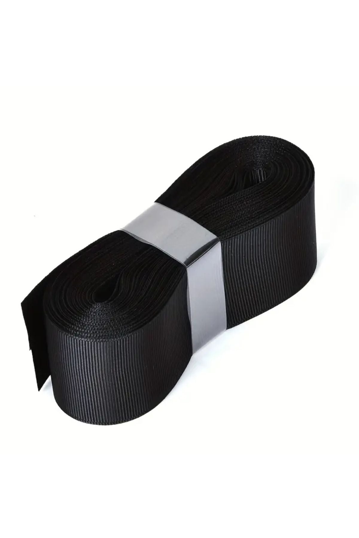 4cm Siyah Grogren Kurdele 5 Metre