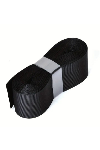 4cm Siyah Grogren Kurdele 5 Metre