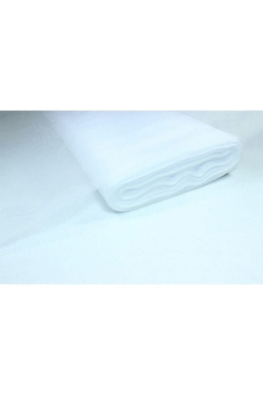 2 m x 1,5 m Kristalltüll, Bündel-Koffer-Tablett-Dekorationstüll, weiß
