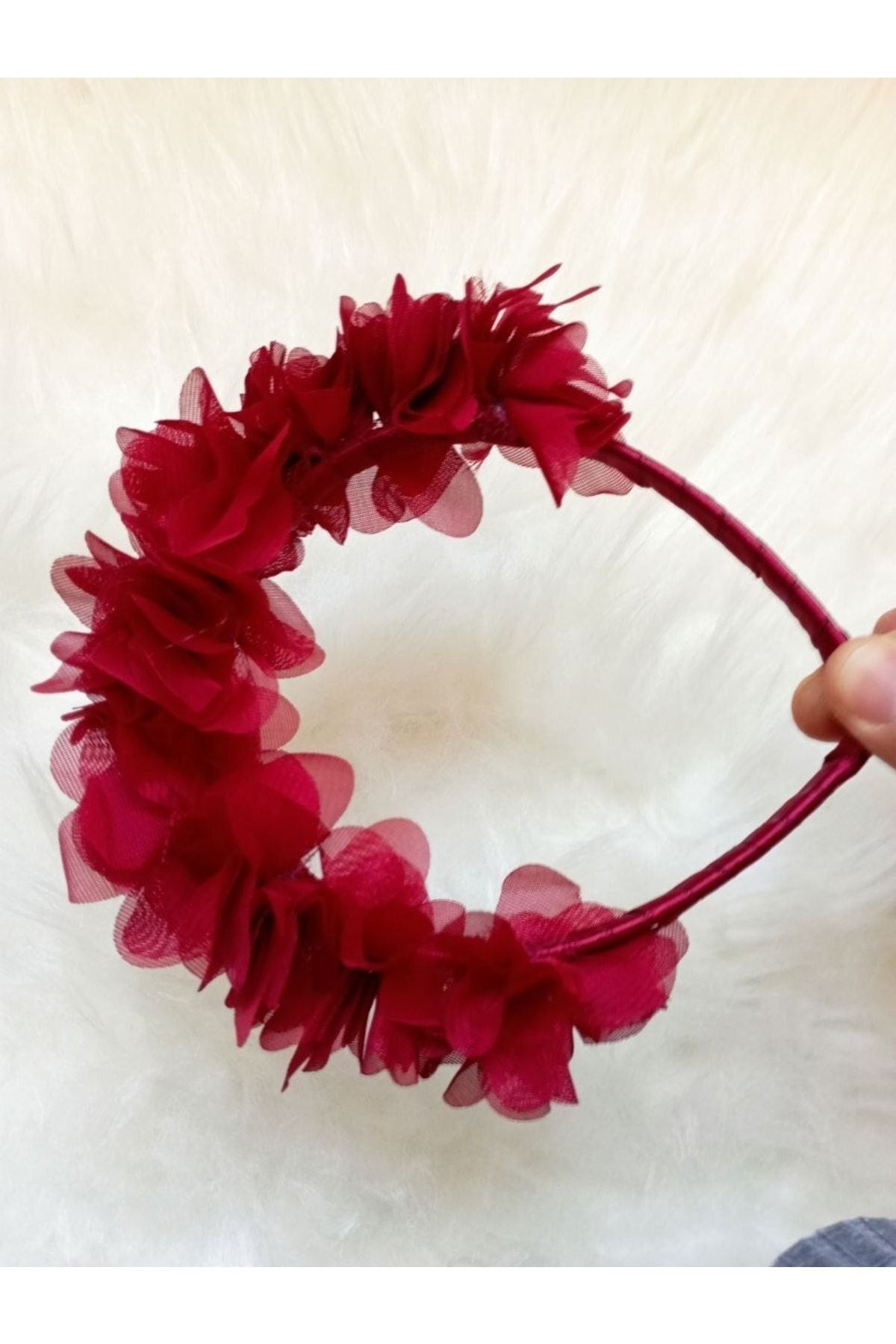 Blumenkronenschnalle Mädchen Erwachsene Kreisschnalle Handgefertigte Sonderanfertigung