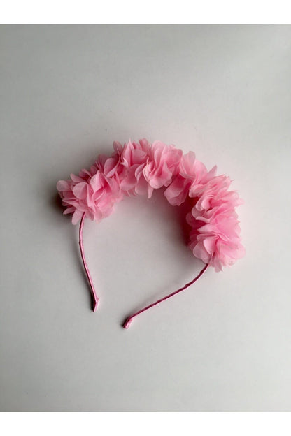 Florale Schwangerschaftskrone Partykrone Blau