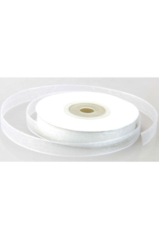 Weißes Organza 2cm Tüllband Band Buntes Organzamodell