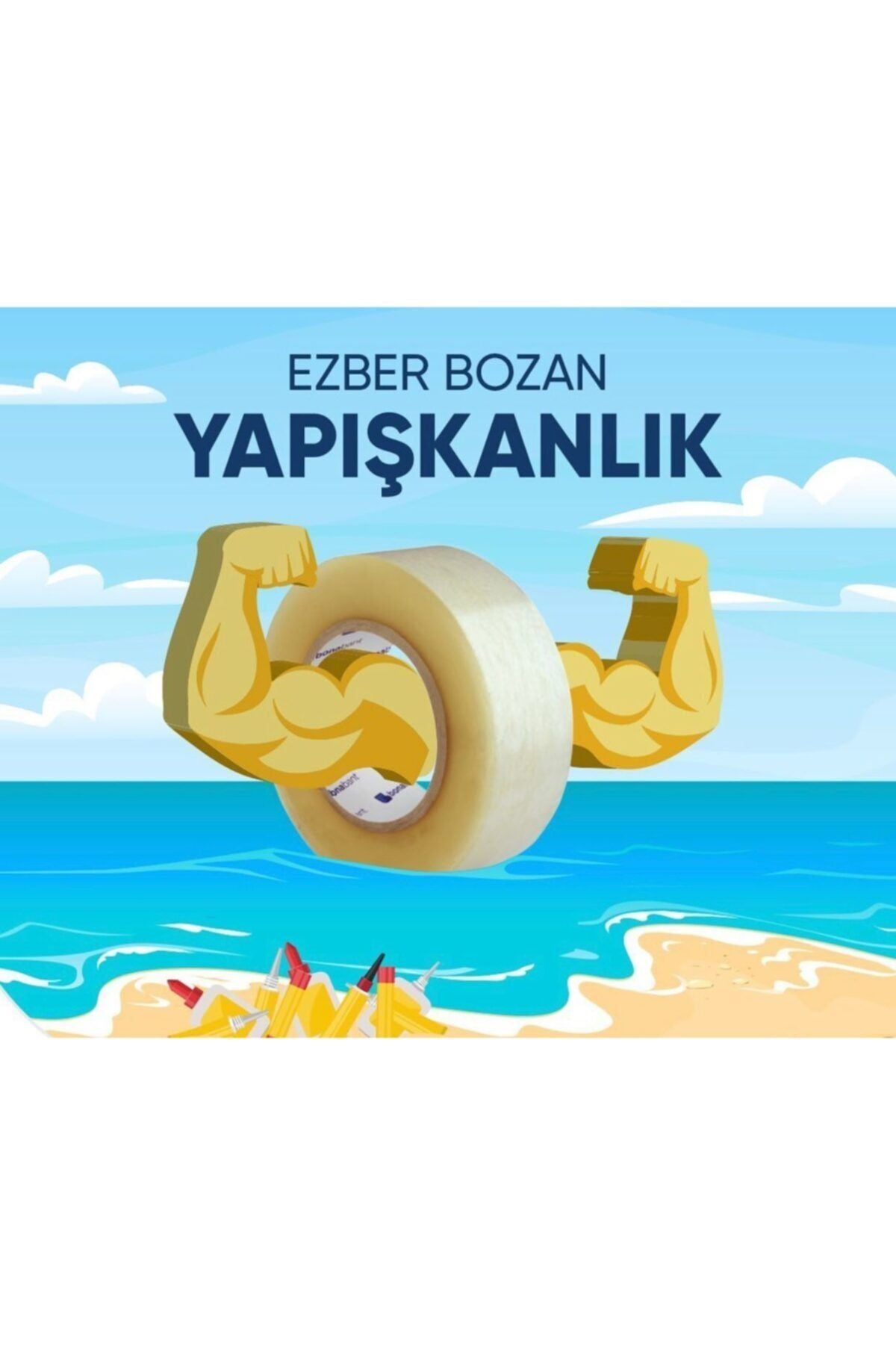 100 Metre 6 Adet Koli Bantı