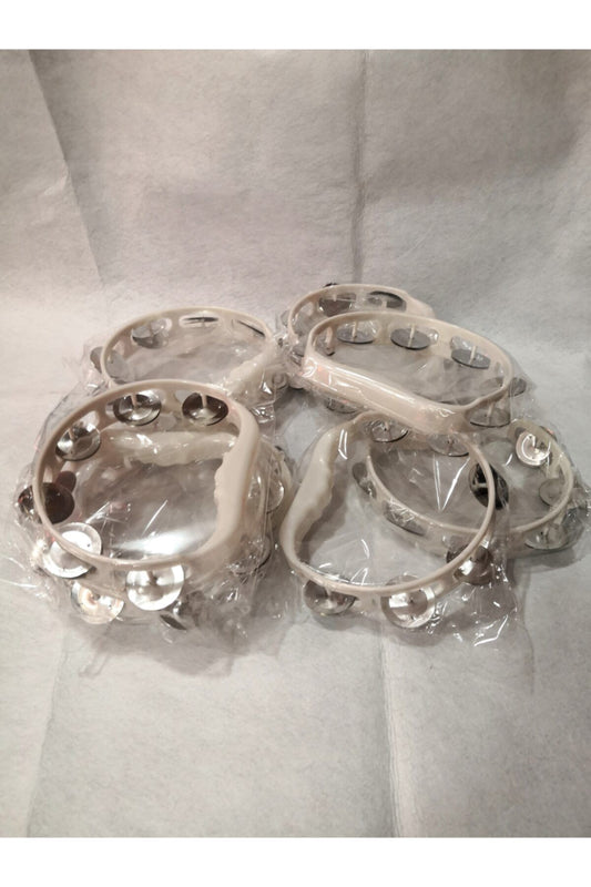 Henna Night Tamburin zum Verteilen 5 Stück ((( Weiß )))