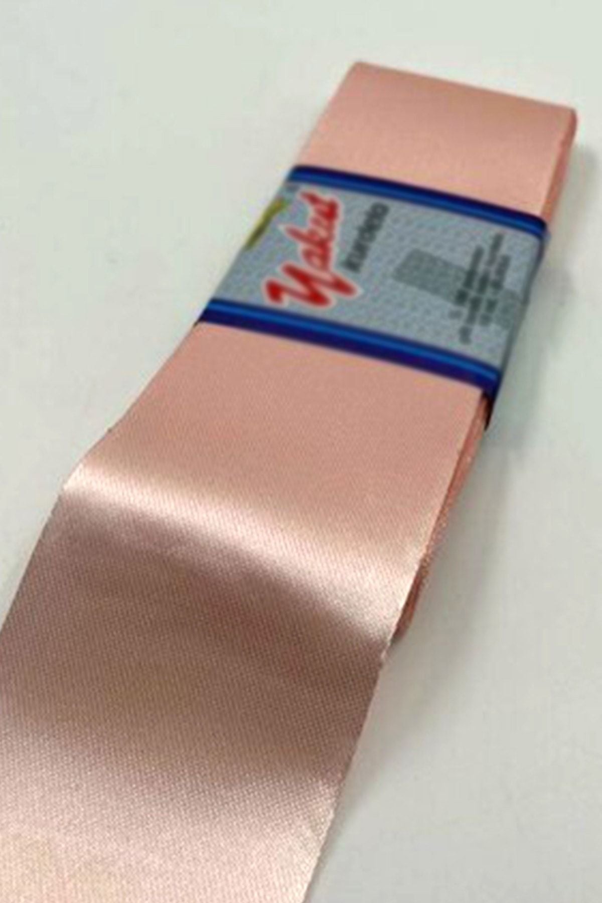 Açık Somon Saten Kurdele 6cm Paket Bohça Süsleme Gelin Damat Çeyiz Süsleme Kurdelesi