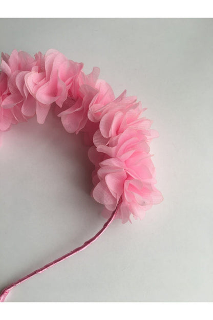 Florale Schwangerschaftskrone Partykrone Blau