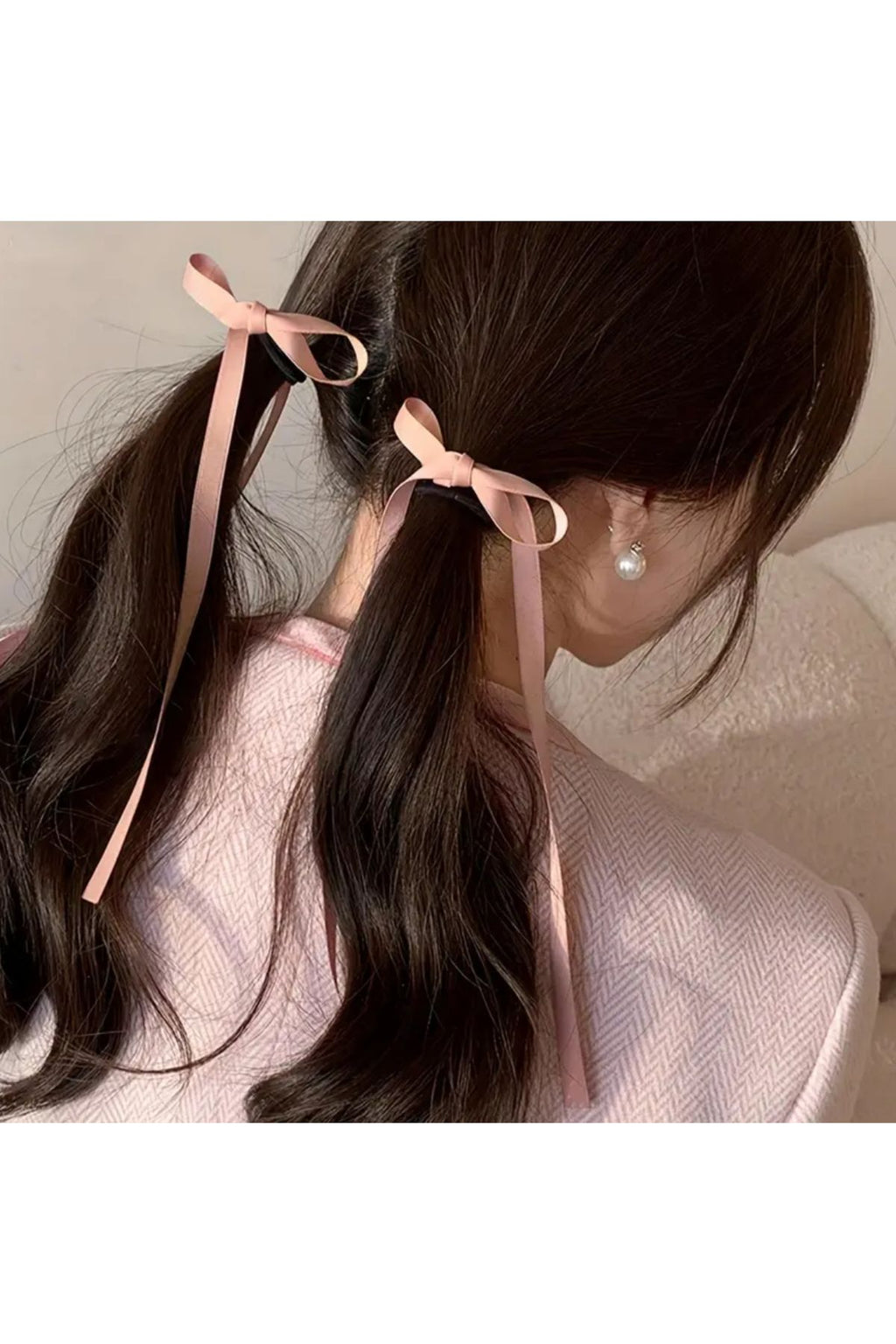 2-teiliges stilvolles Haarspangen-Set aus Stoffbändern, vielseitiges geflochtenes Haar-Accessoire