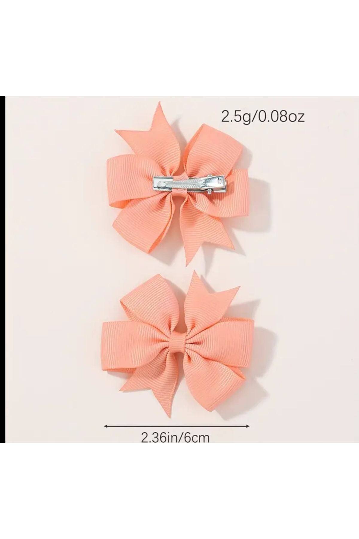 Mini Kelebek Saç Tokası 2 Parça Set, Günlük ve Gündelik Kullanım İçin  Çocuk Saç Aksesuarları