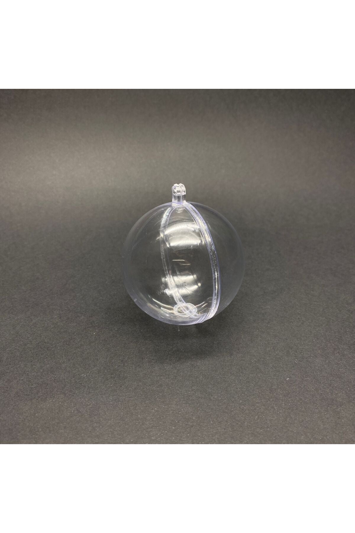 MİKA BALON - KRİSTAL KÜRE - AÇILABİLİR DEKOR İÇİN PLEKSİ TOP 6 CM 20Lİ PAKET