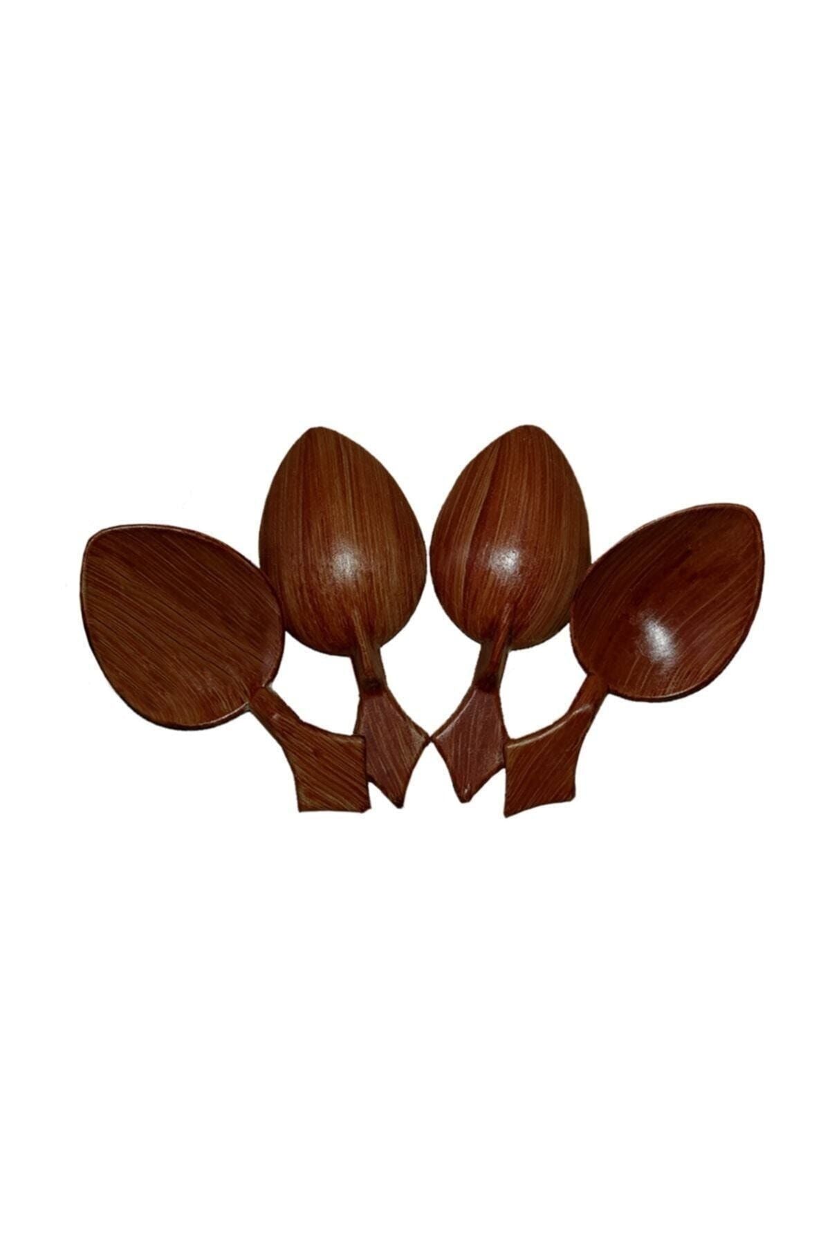 Kurze Spiellöffel 4er Set