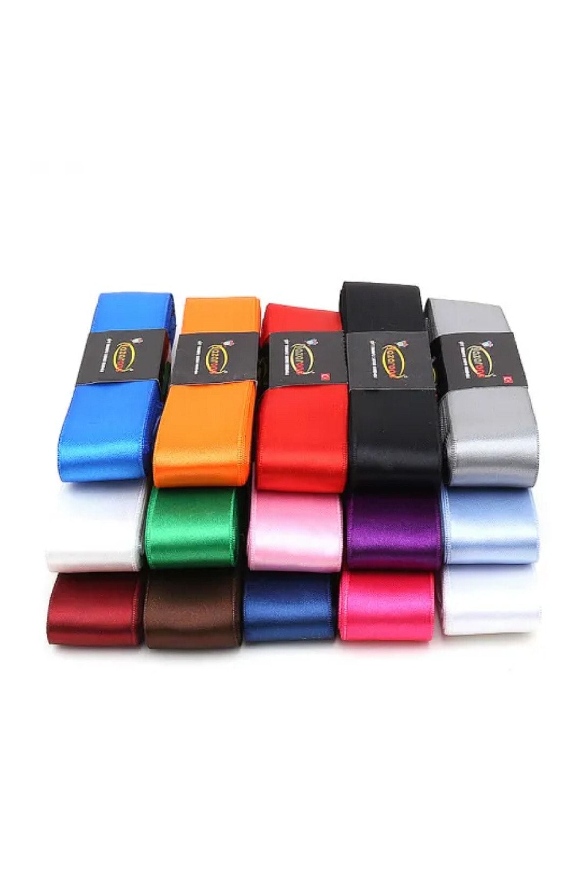 Lacivert Renk Saten Kurdele 4cm(40mm) 10 Metre
