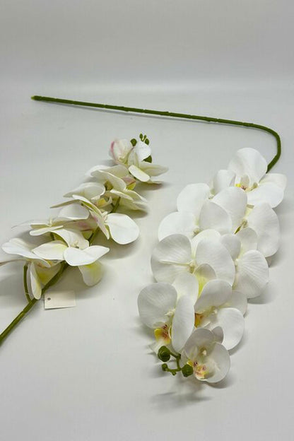 9-köpfige Orchidee im Wet-Look – realistische Kunstblume