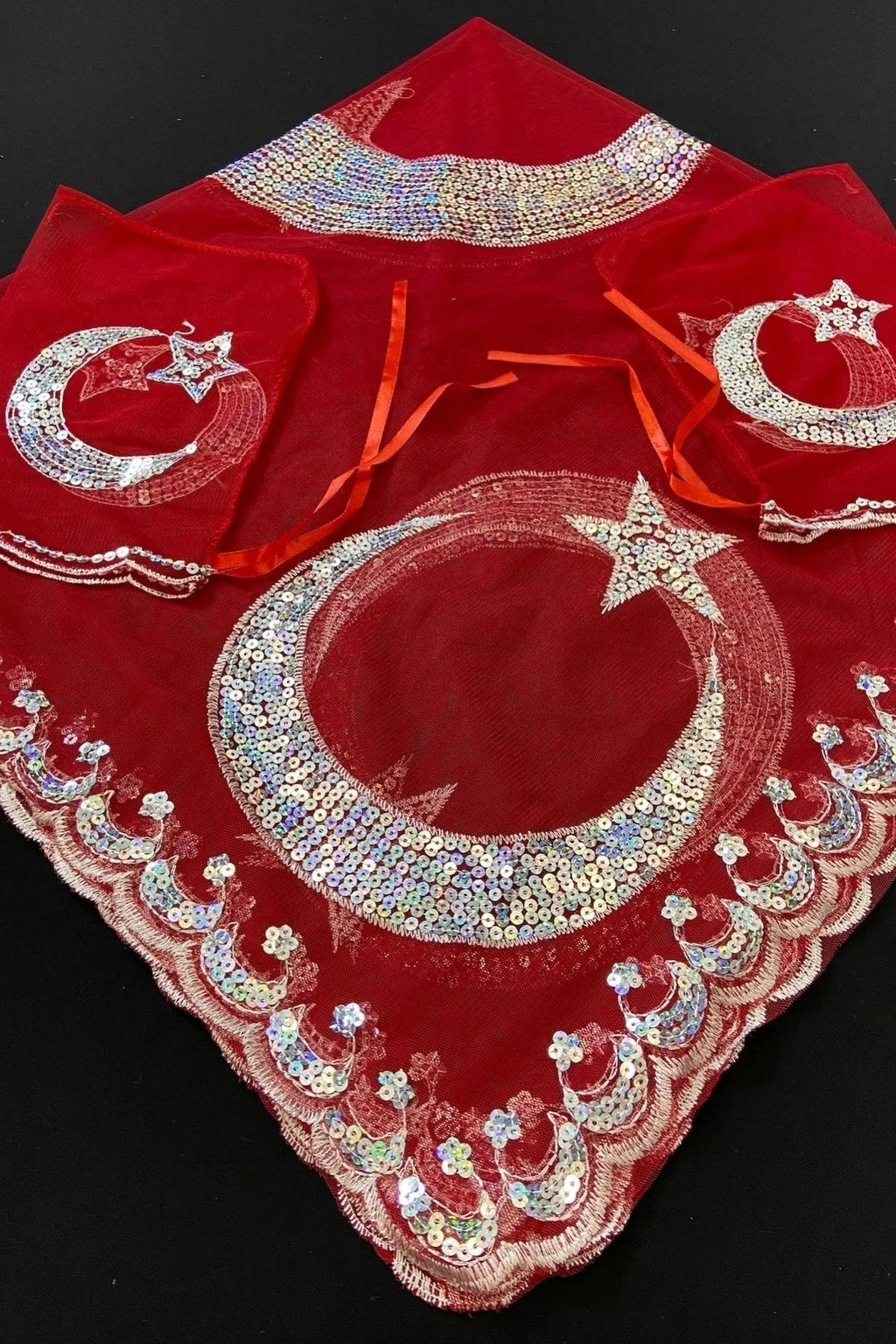 Kırmızı O Şimdi Asker Yazılı Örtü Seti – Asker Eğlencesi ve Uğurlama İçin
