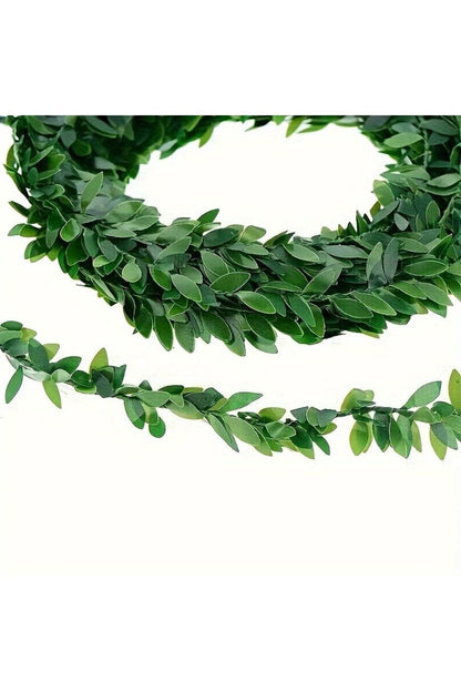 Künstlicher Efeu zum Verstecken von Erdgasleitungen – 2 Meter grüner Drahtfuß