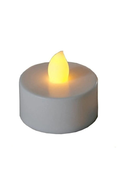 Led Mum Mum 12 Adet Tealight Mum Led Işıklı Dumansız Pilli Led Mum