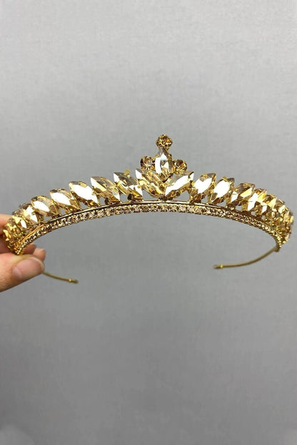 Damen Braut Haar Zubehör Honig Farbe Ece Modell Dünne Braut Henna Krone