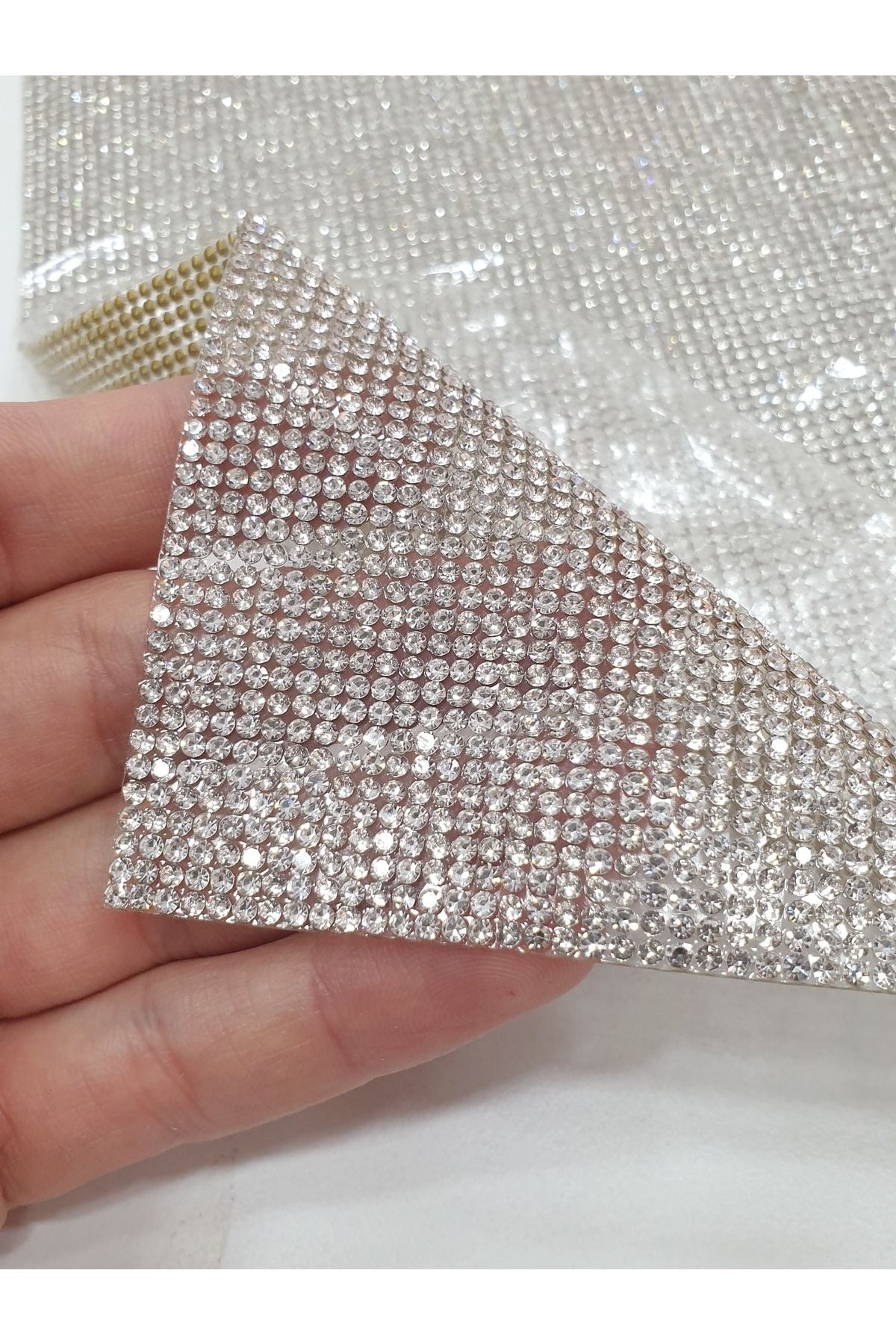 Kristal Taşlı Tabaka (24X40) Cm (1 ADET)