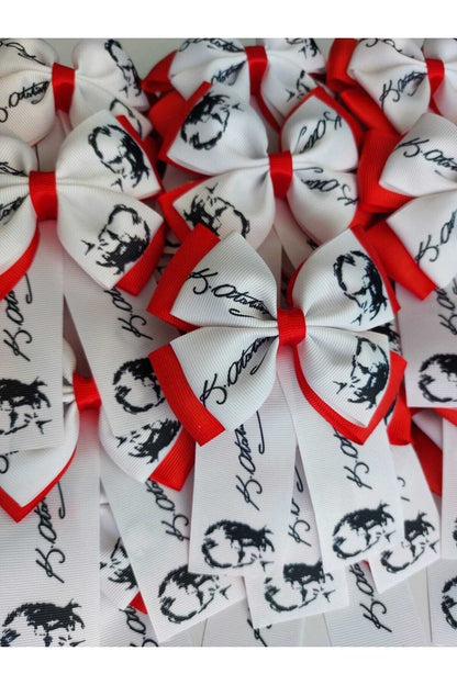 23 Nisan Atatürk Baskılı Kombin Toka Kırmızı Beyaz (paket Içeriği 10 Adettir.)