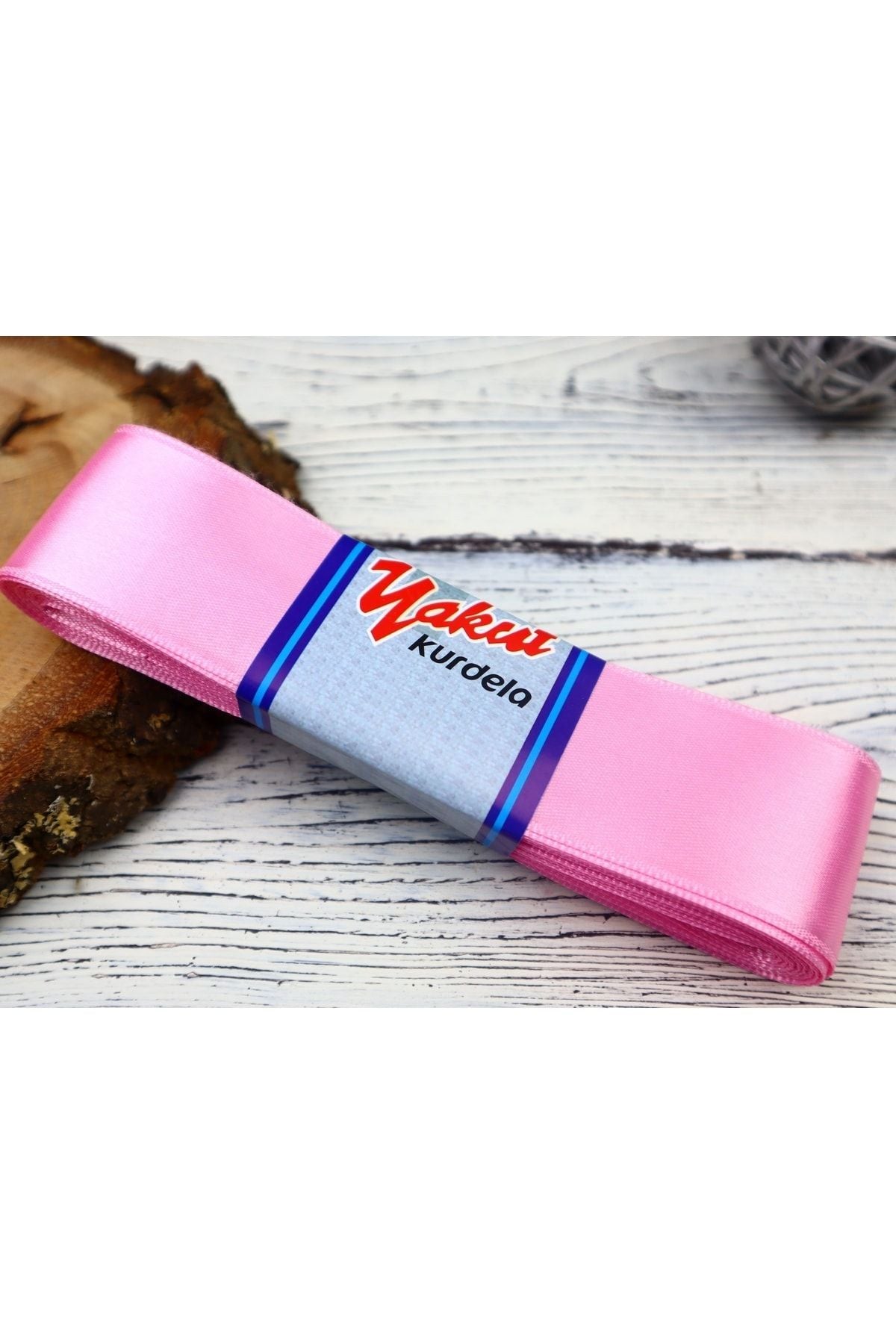 Süs Malzemeleri Saten Kurdele 4 Cm Pembe