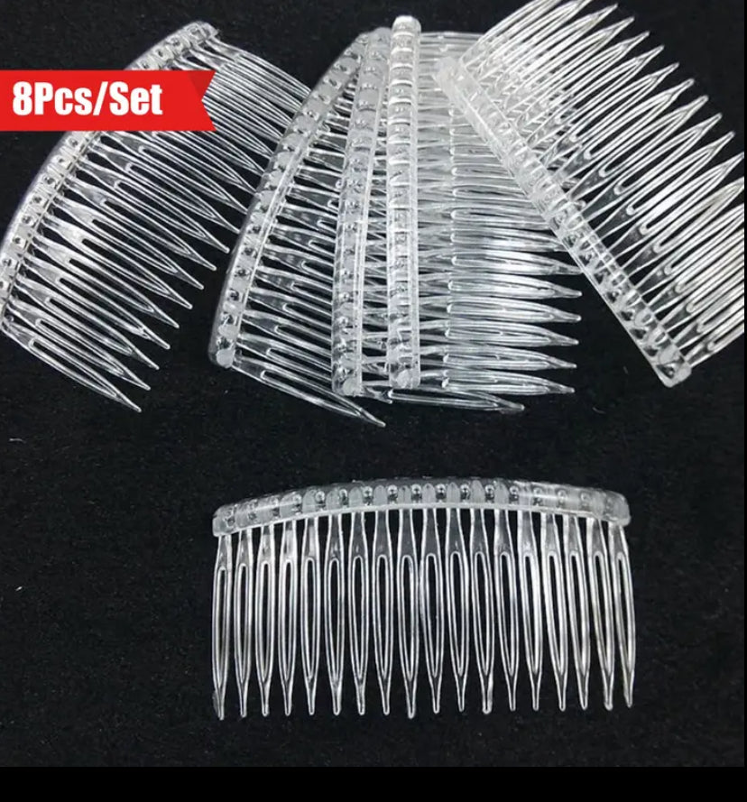 Plastik Tarak  Duvak Yapımı için (8 Adet)