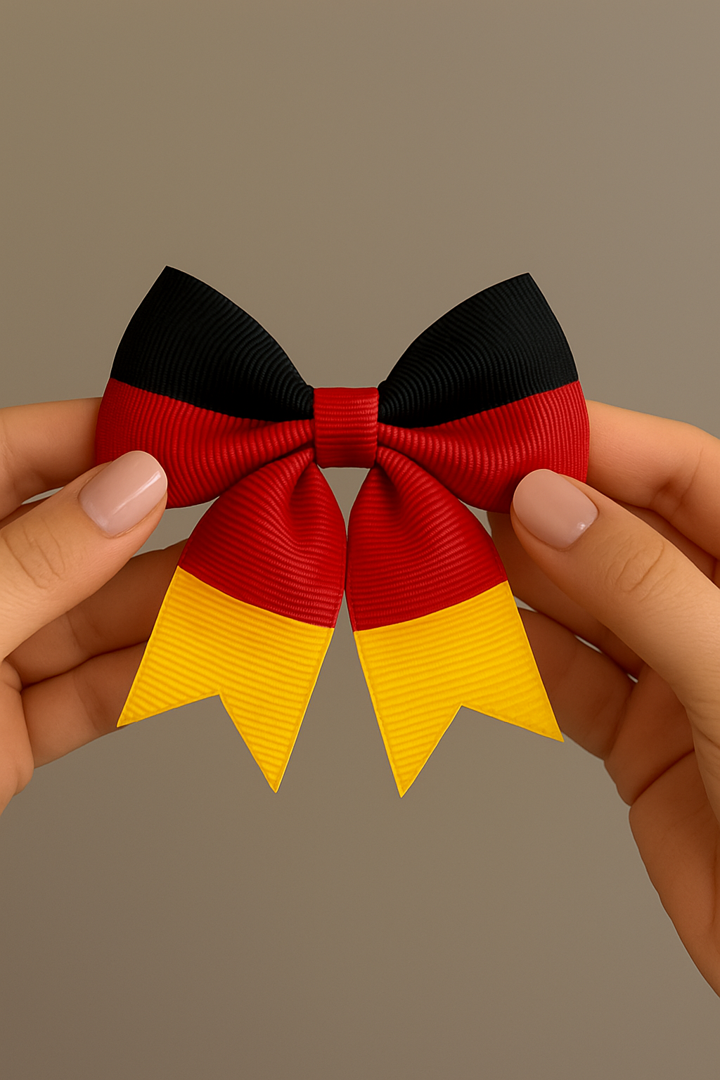 Haarspange mit Deutschlandflagge für Mädchen – Event-Haarklammer für Sport, Feiern & Fan-Outfits