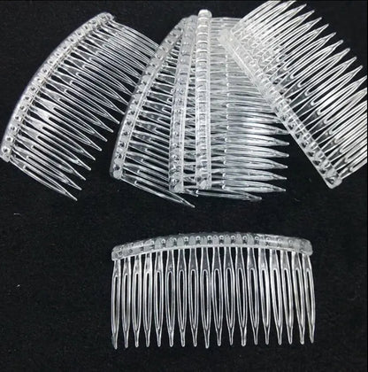 Plastik Tarak  Duvak Yapımı için (8 Adet)