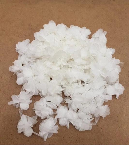 Lasergeschnittene Rosen, Dekoration, Verpackungsmaterial, Organza-Stoff, künstliche Blumen, 2 m, 24 Stück