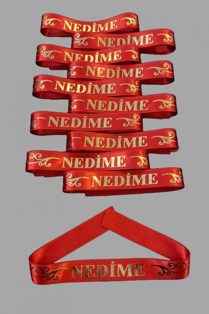Nedime Kol Kurdelesi Bileklik - Kına Gecesi, Düğün, Bekarlığa Veda ve Söz Töreni İçin Şık Hediye