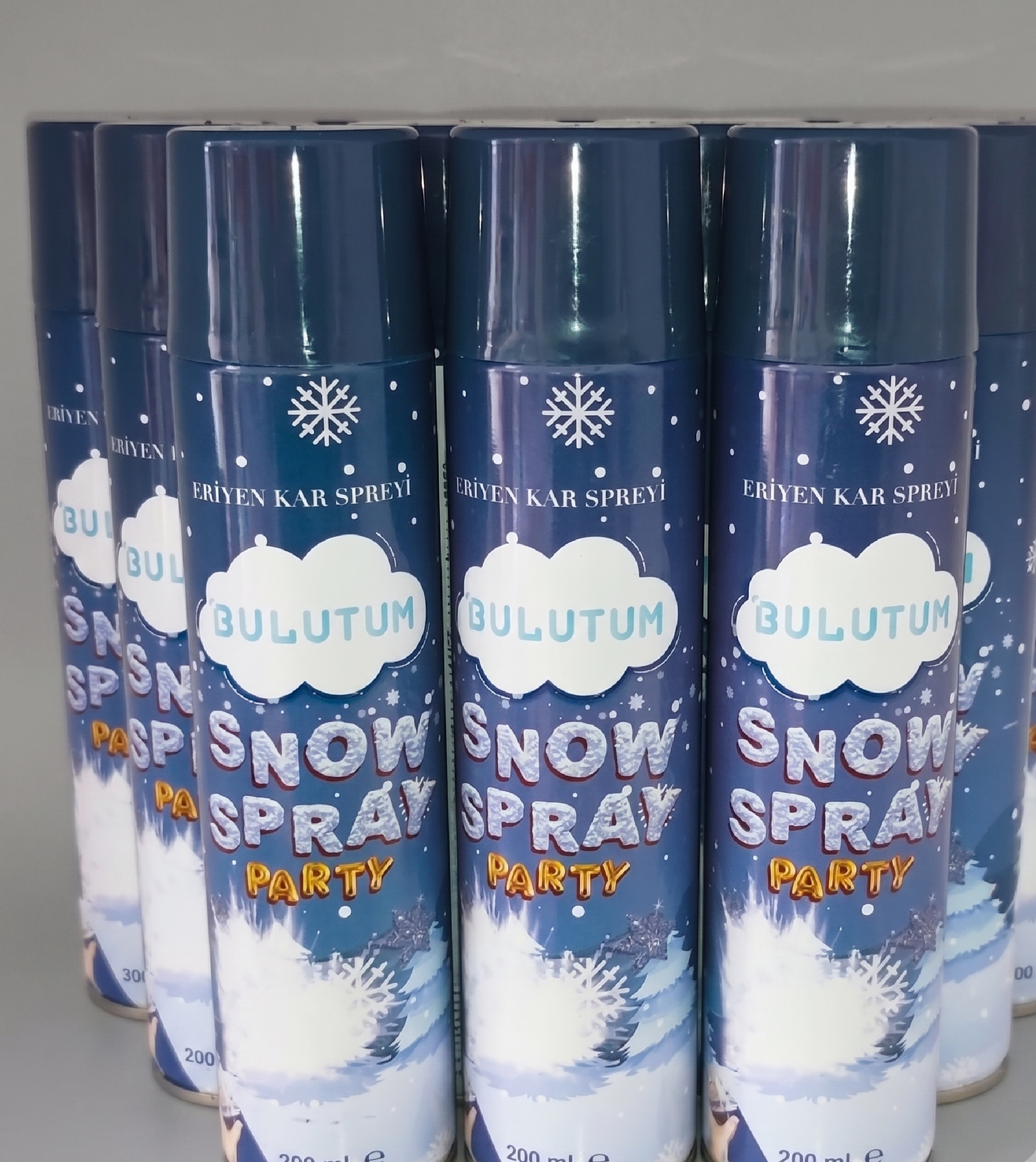 Kar Spreyi 200 ml | Yapay Kar Efekti Cam ve Yılbaşı Dekorasyon Spreyi